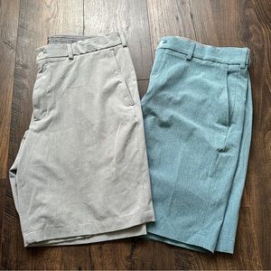 2 Pairs Walter Hagen Men’s 36 Lightweight Shorts